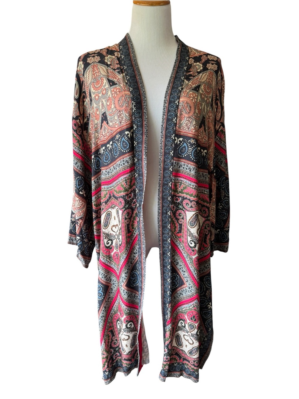 Conditions Apply Long Kimono - Picture 2 of 8